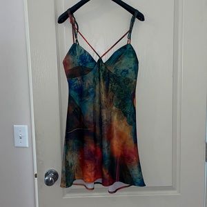 urban outfitters cut-out mini dress